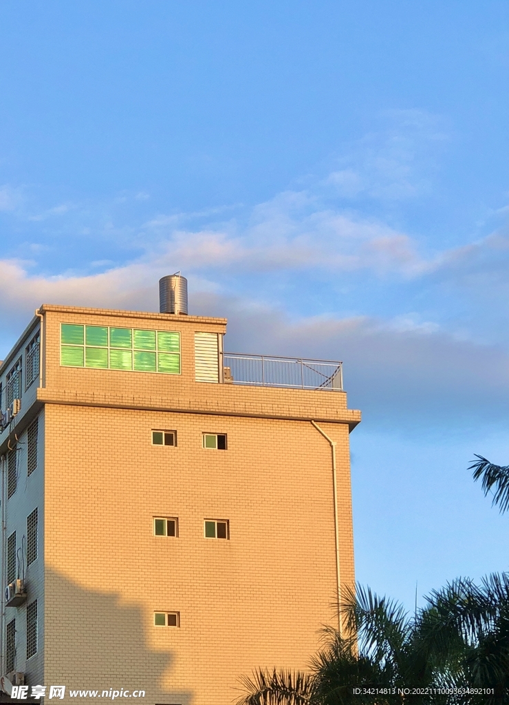 光影建筑房子