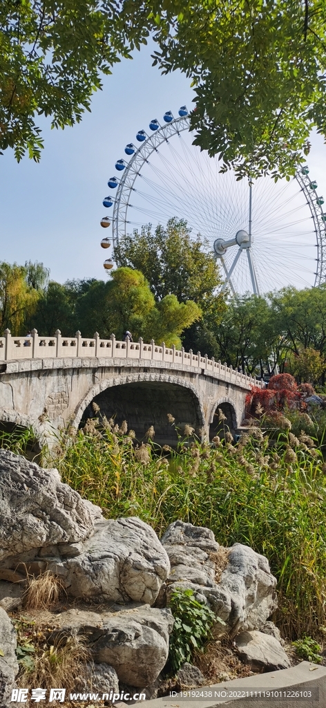 龙潭中湖风景