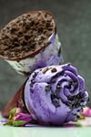 香芋巧克力味冰激凌