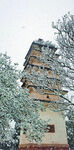 楚雄师范学院雁塔雪景