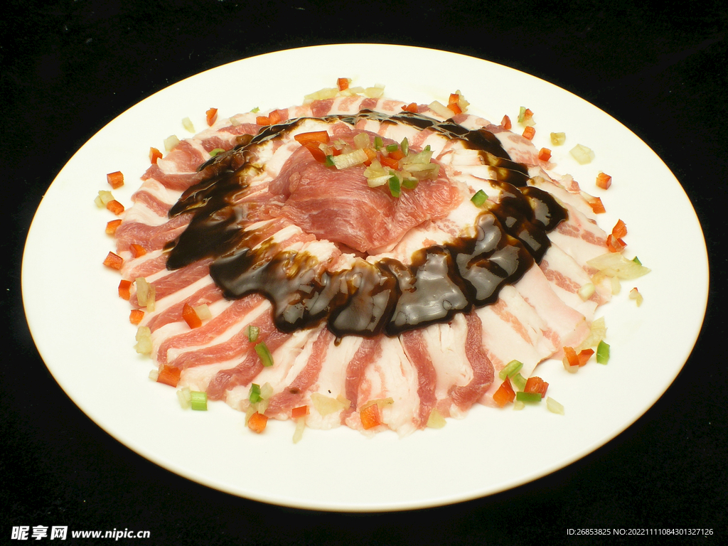 面酱蒸花腩肉