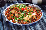 铁板鱼仔豆腐