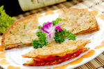 葱油薄饼