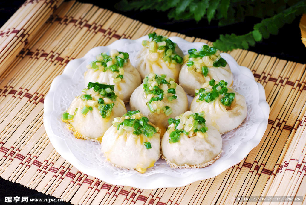 葱香煎包