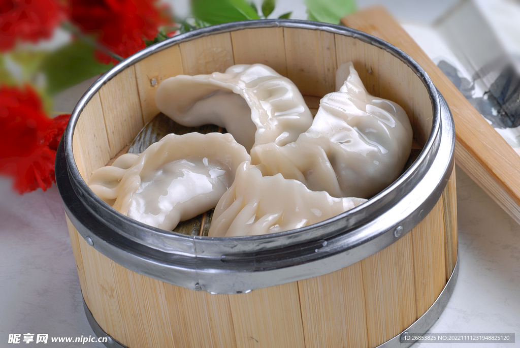 滴油蒸饺