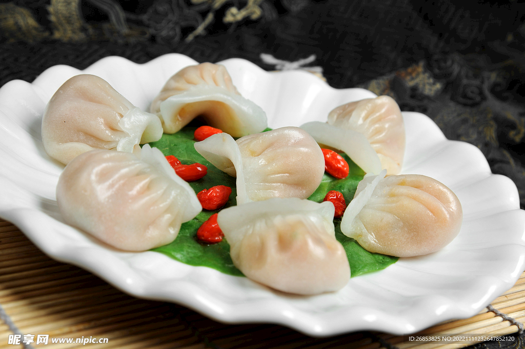 水晶虾饺