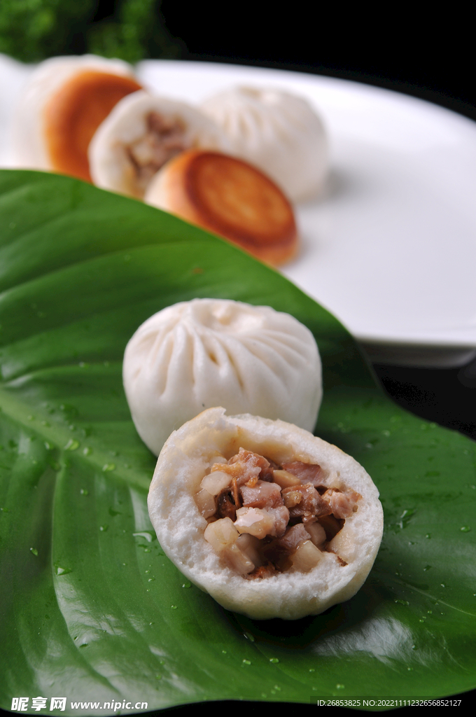 松茸菌煎包
