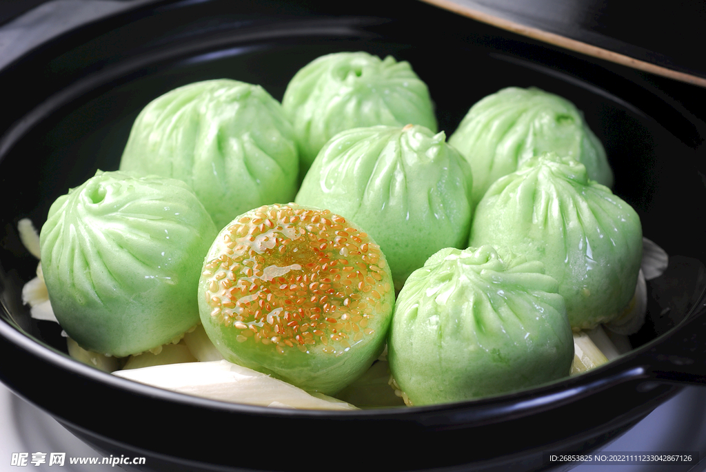 葱香煎包