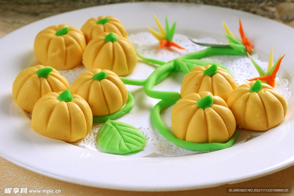 脆皮南瓜饼