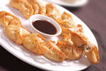 韭菜锅贴饺