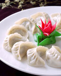 韭菜蒸饺