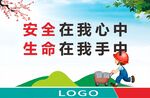 施工安全标语展板