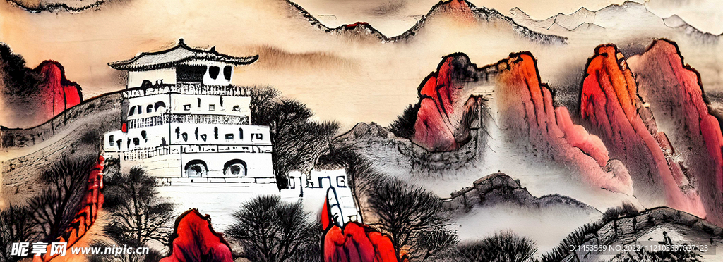 国画山水