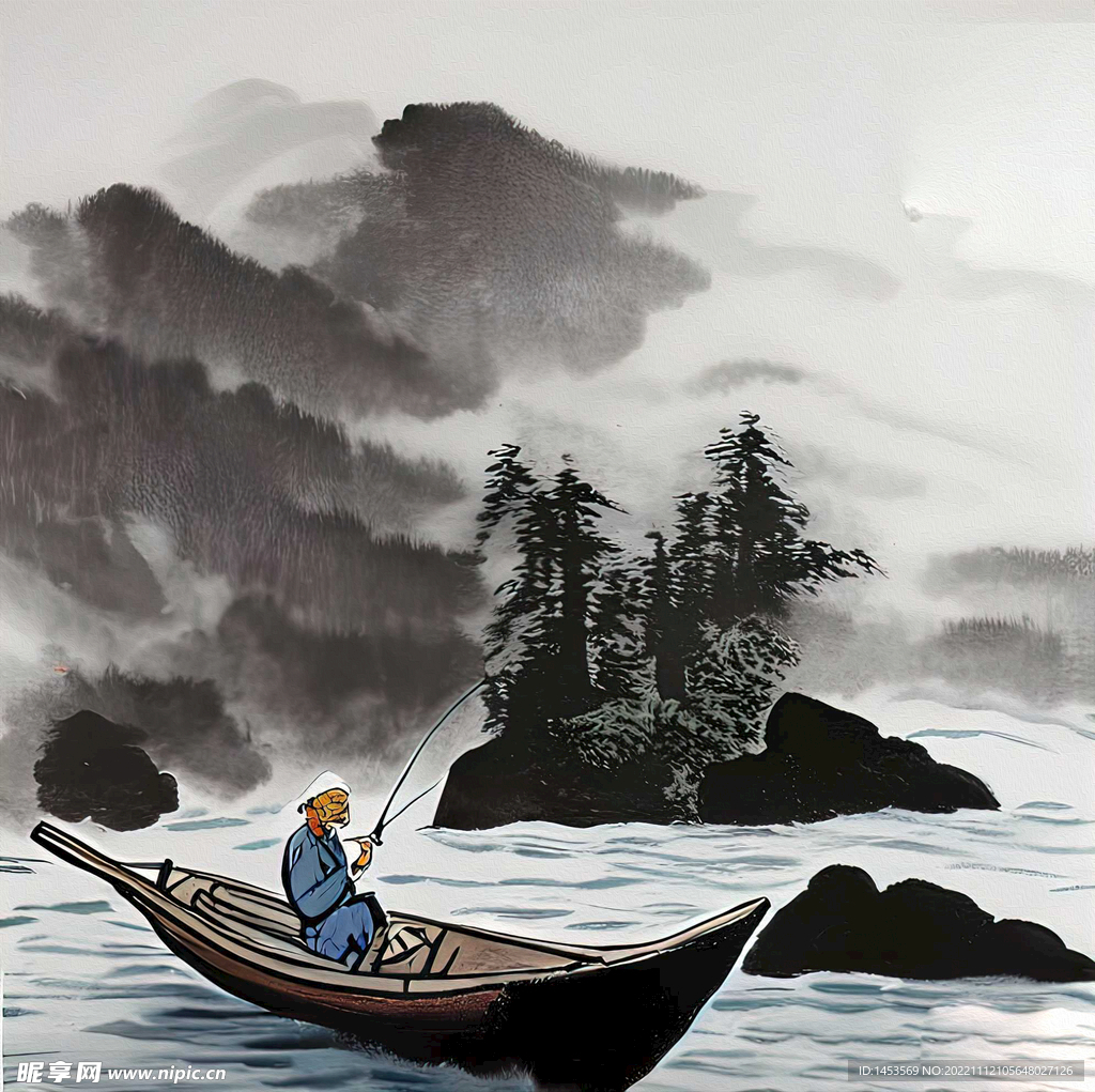 水墨山水
