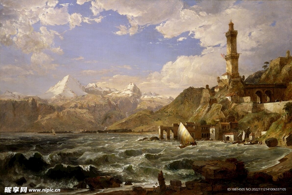 油画