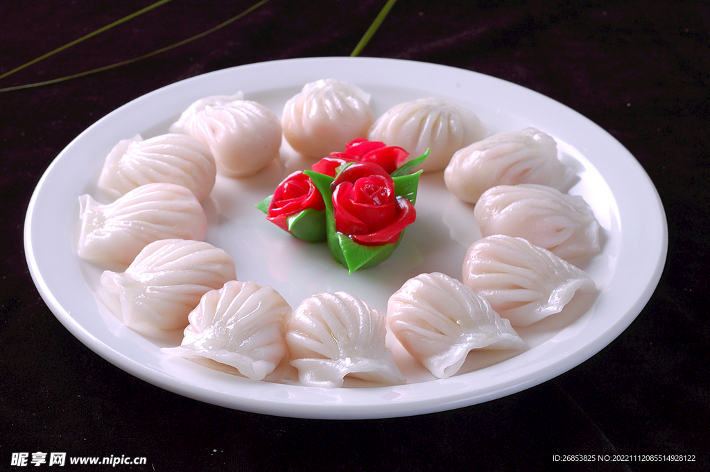 水晶虾饺