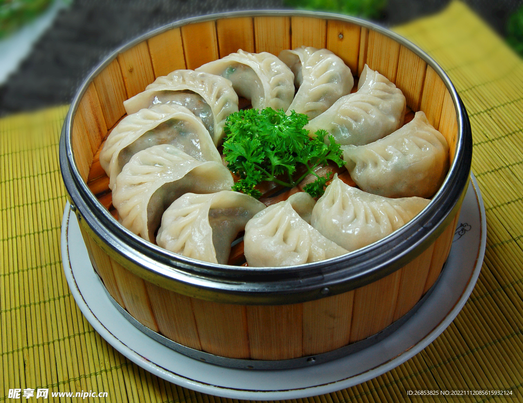 鲜肉蒸饺