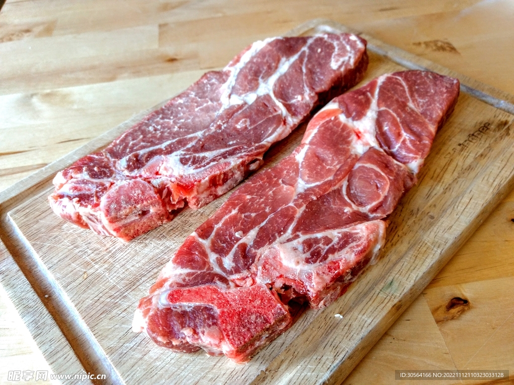 新鲜肉排