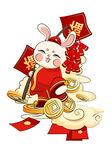 福气临门兔