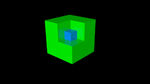 立方体核壳结构