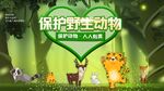 保护野生动物
