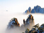 黄山秀丽风光