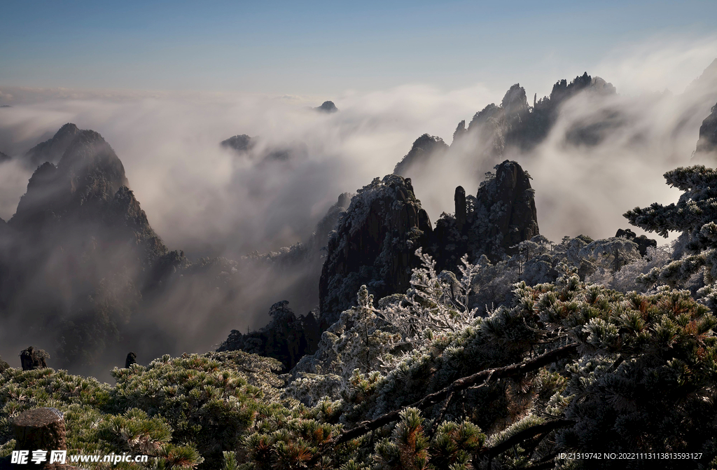 壮丽黄山高清图