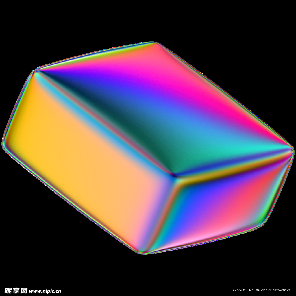 未来科幻金属全息镭射立体素材