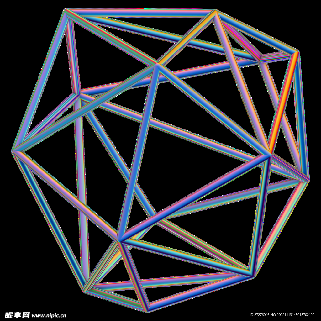 未来科幻金属全息镭射立体素材