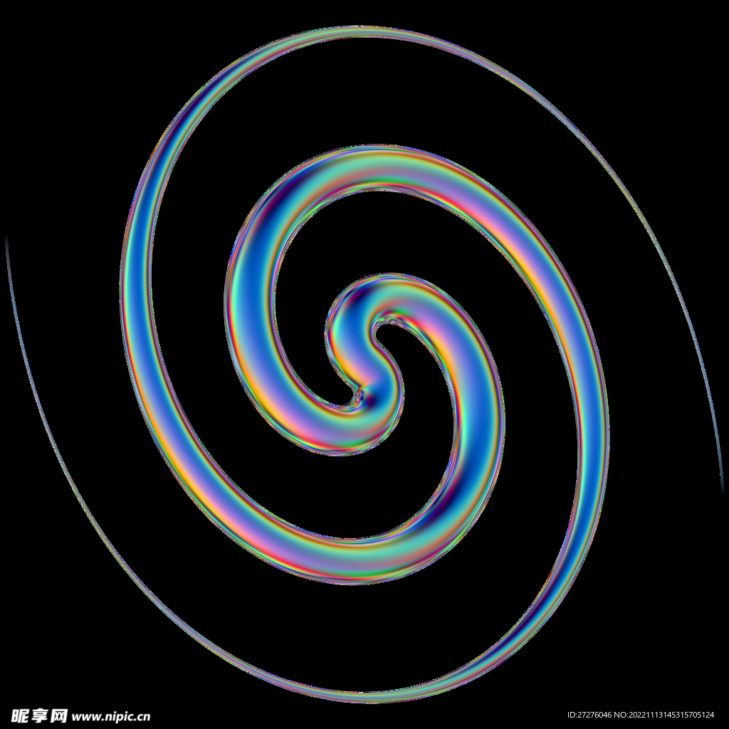 未来科幻金属全息镭射立体素材