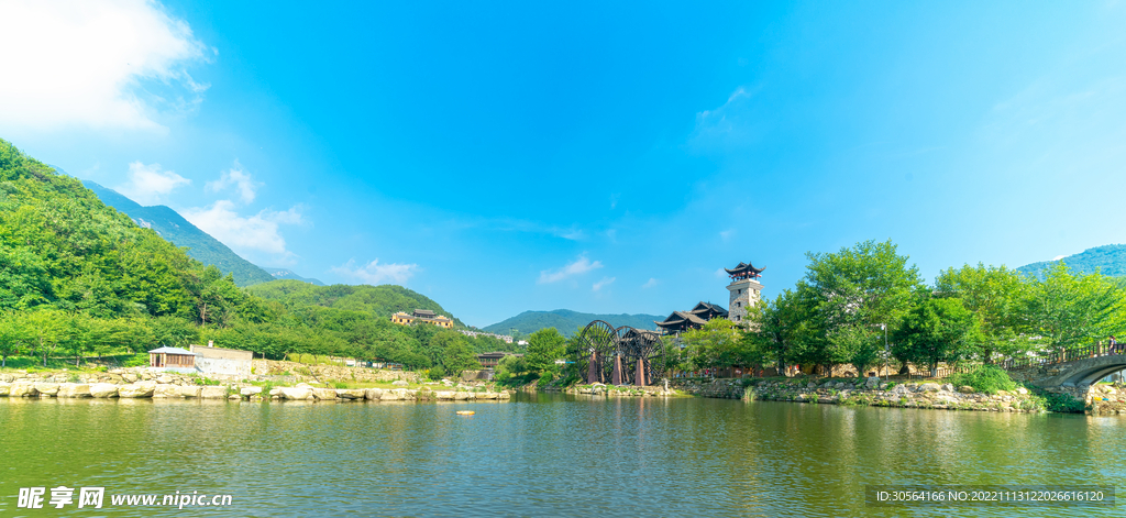 湖边公园