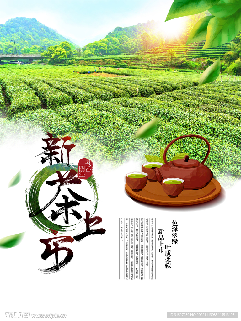 春茶上市海报