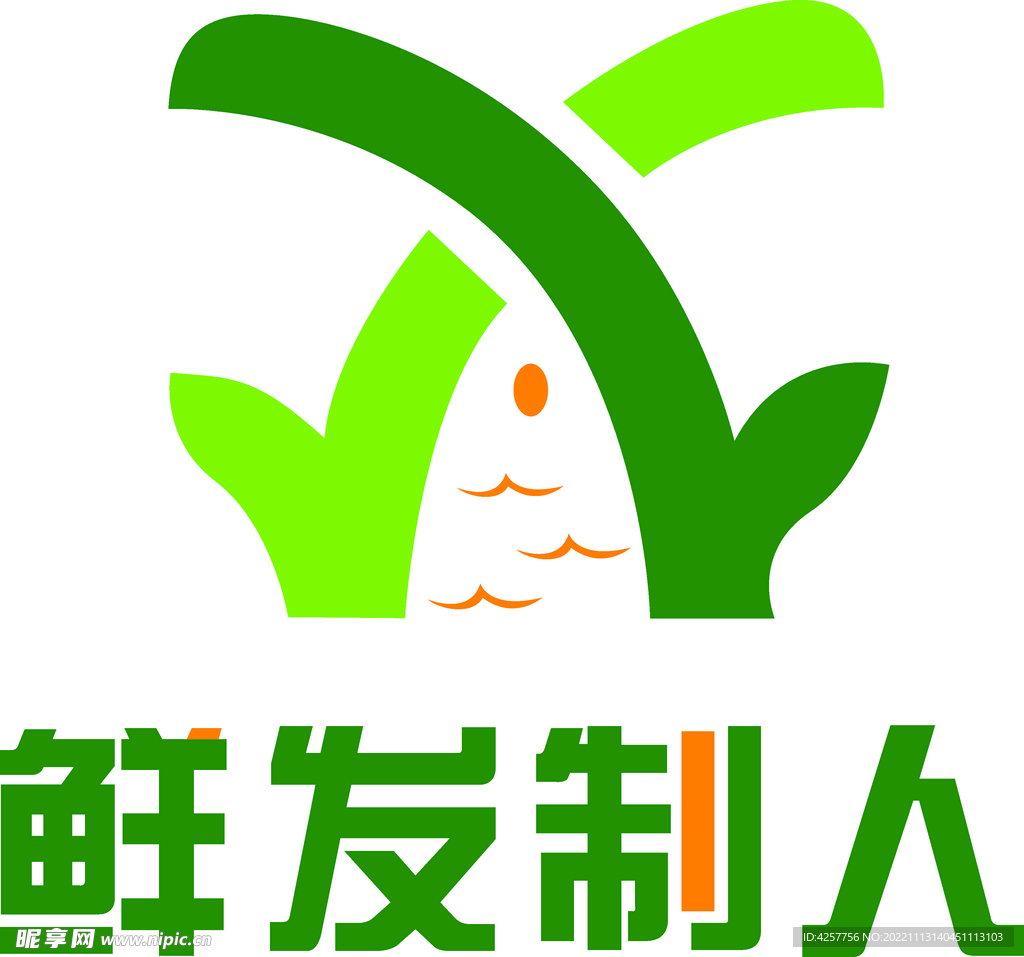 鲜发制人协会标志