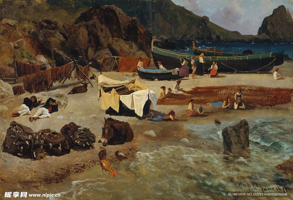 油画