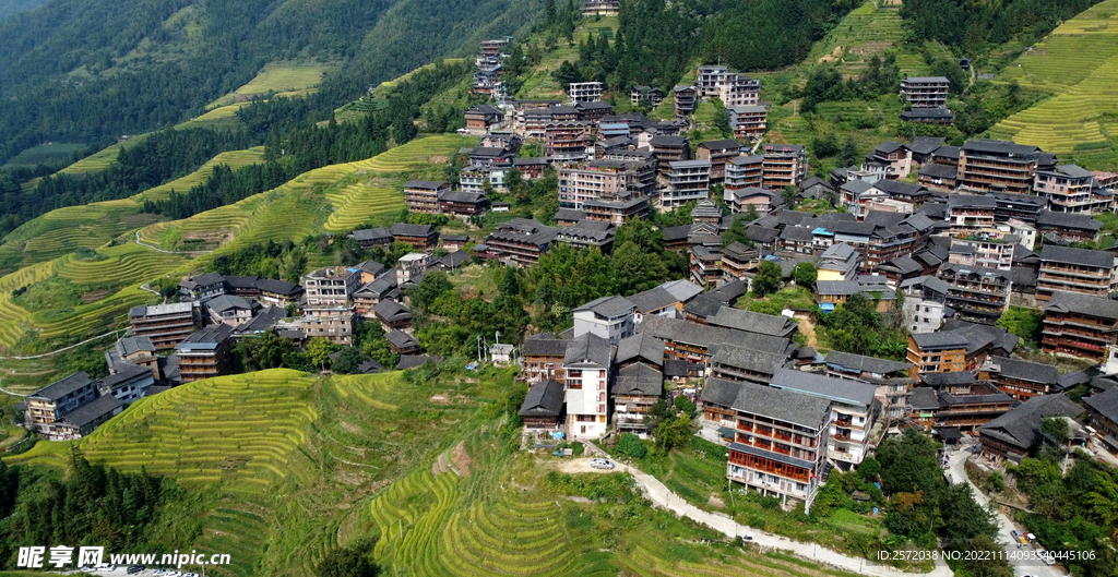 龙胜龙脊梯田风光