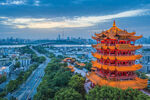 大气黄鹤楼图片