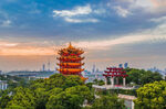 黄鹤楼全景摄影