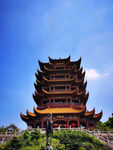 黄鹤楼摄影图