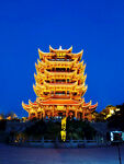 黄鹤楼高清夜景图