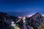 华山夜景