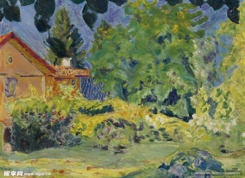 乡村油画
