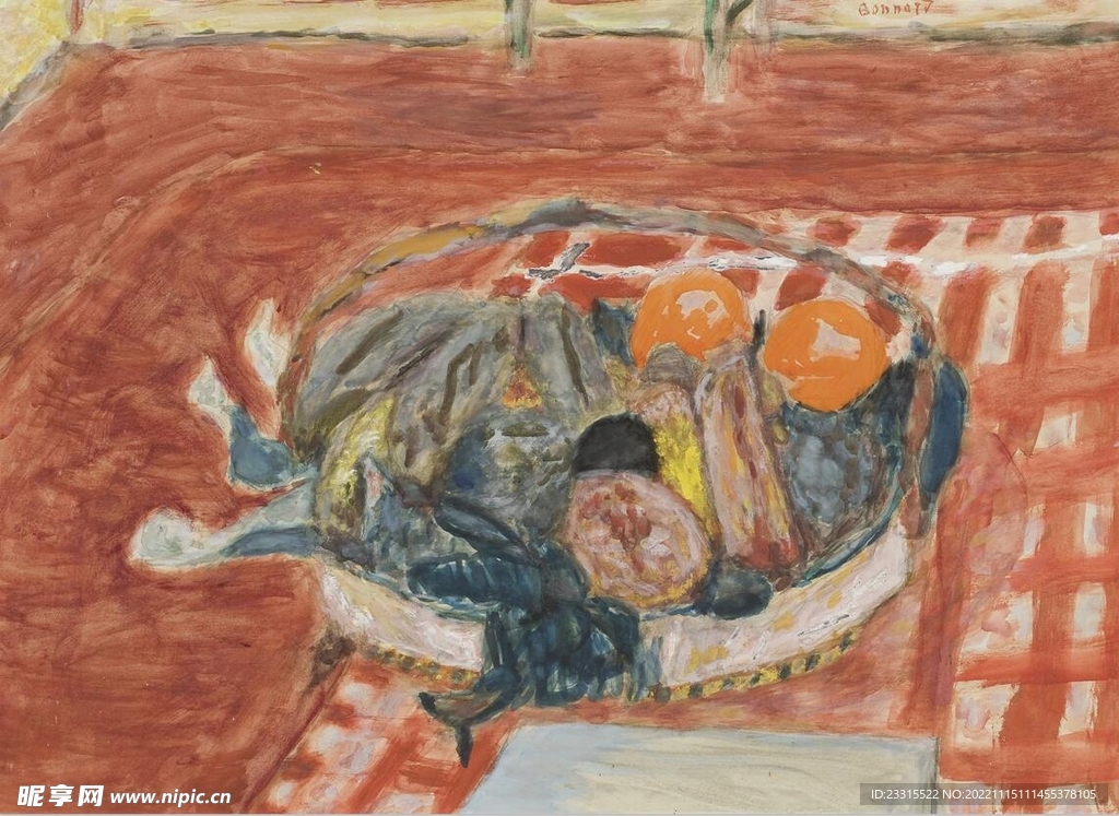 水果油画