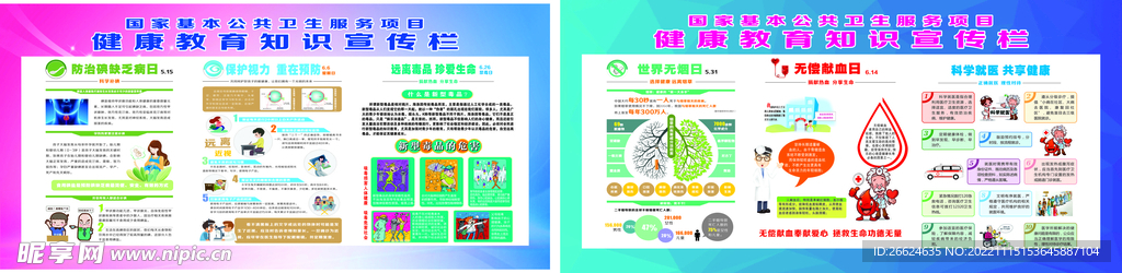 健康教育宣传栏