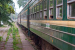 复古绿皮火车