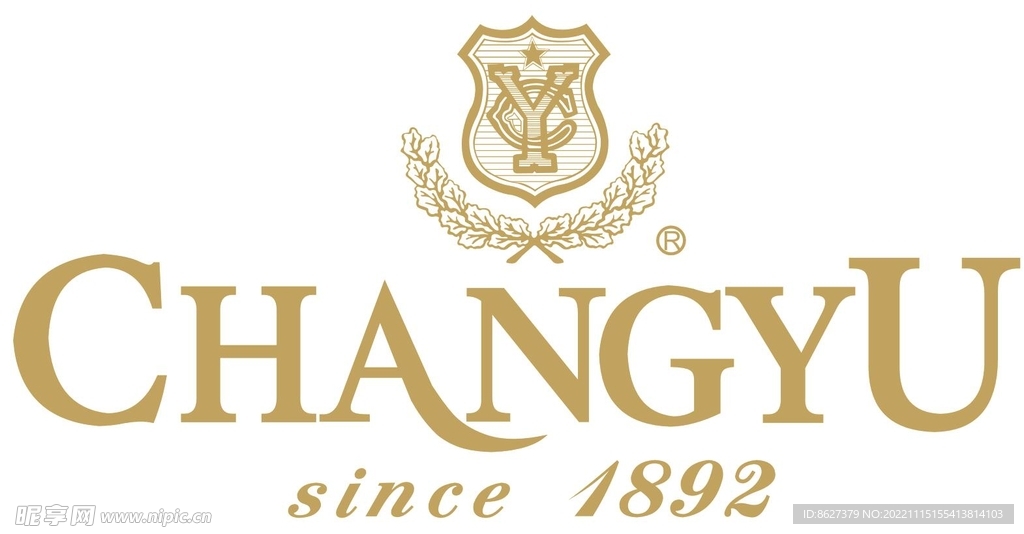 张裕葡萄酒 标志logo