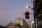 城市黄昏