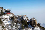 泰山雪景摄影