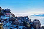 泰山雪景摄影