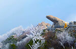 泰山冬日雪景