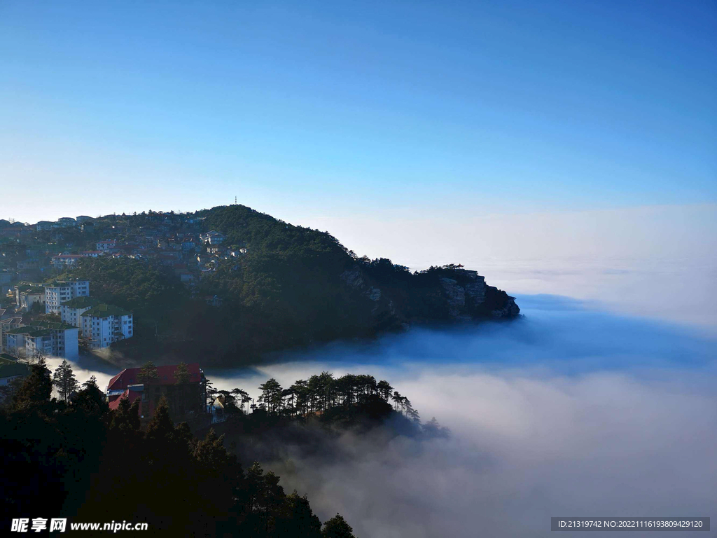 庐山云海风光